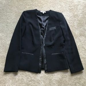 Jennifer Lopez - Black w/ Faux Leather Jacket